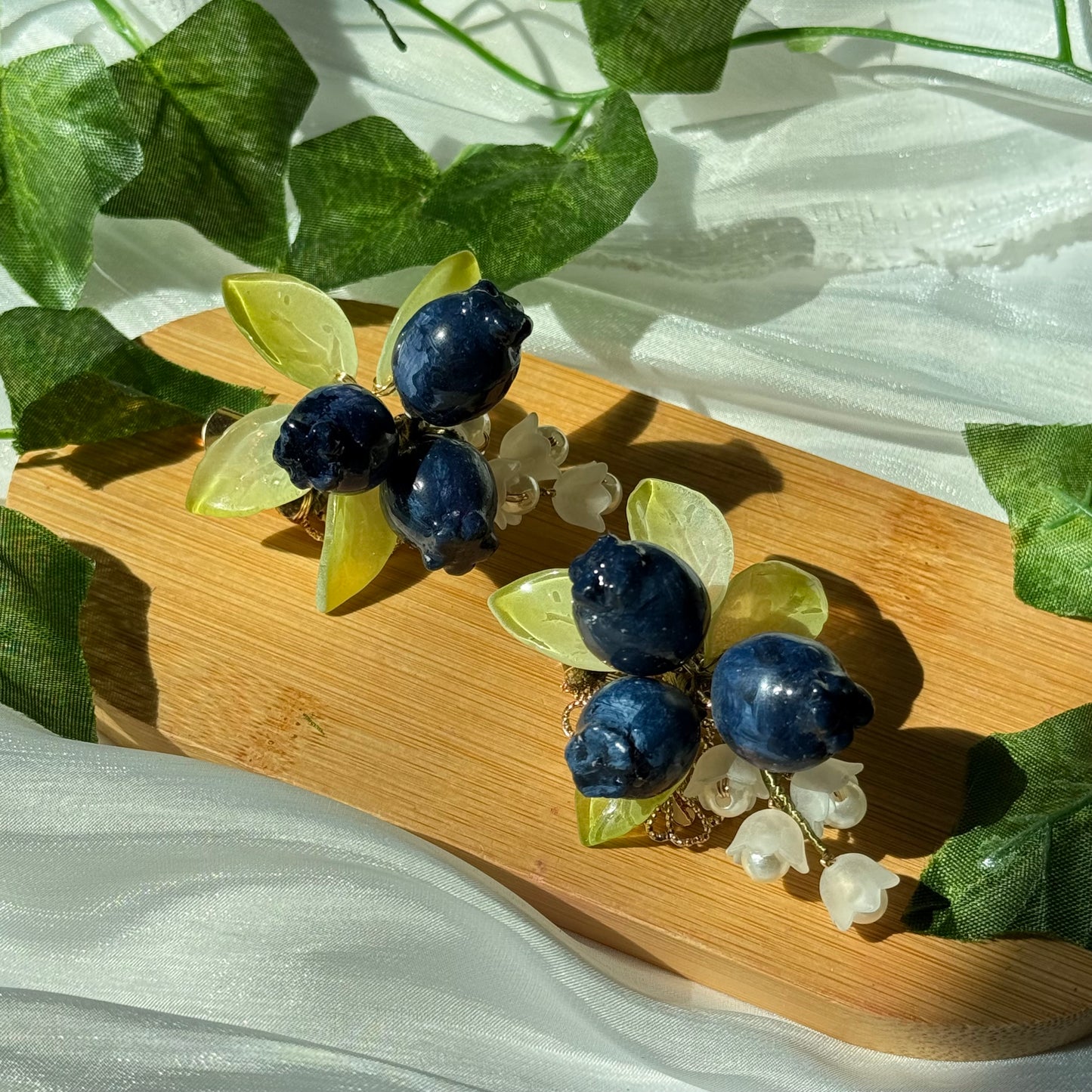 Blueberry Hair Clip