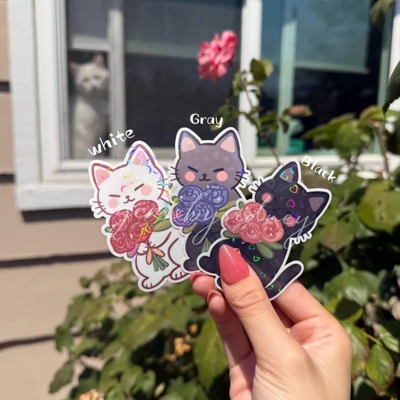 Fancy Cat Stickers