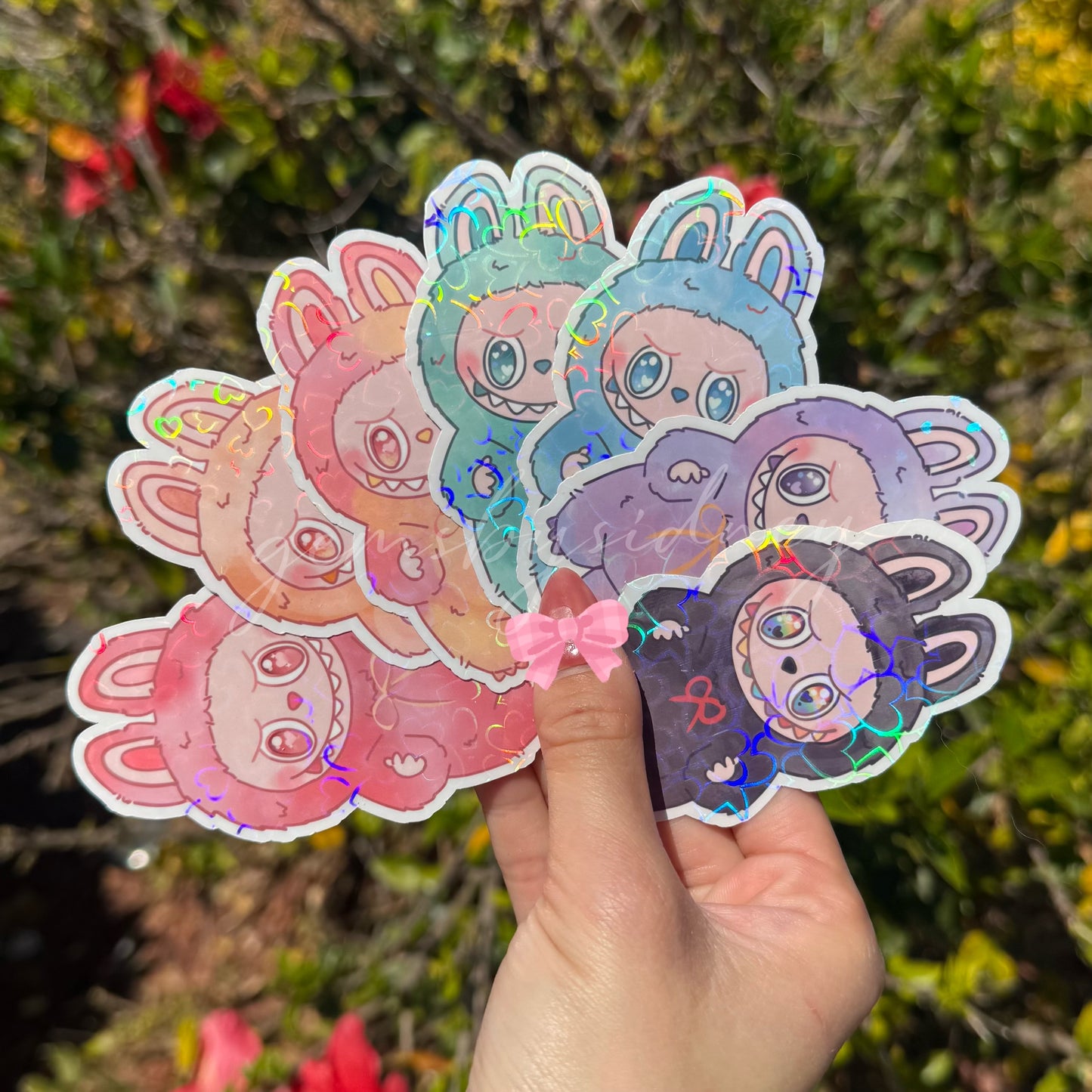Labubu BIE stickers