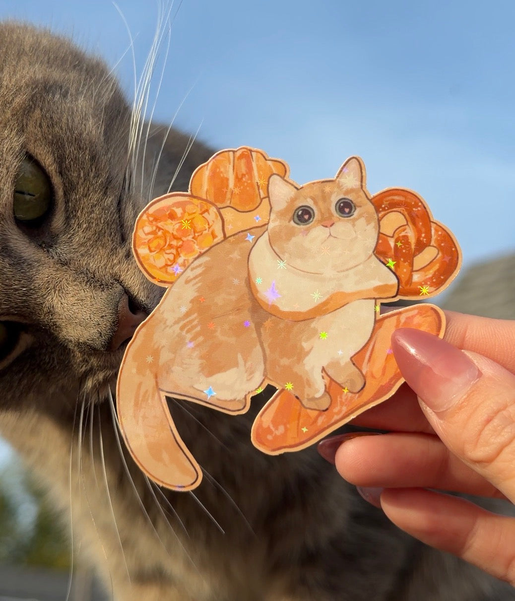 Bread Cat Sticker