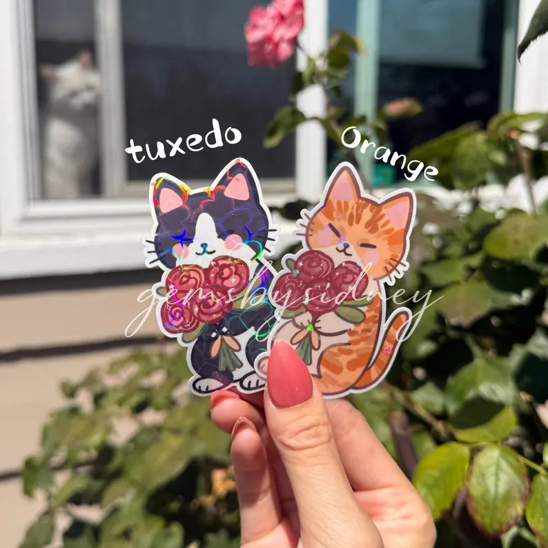 Fancy Cat Stickers