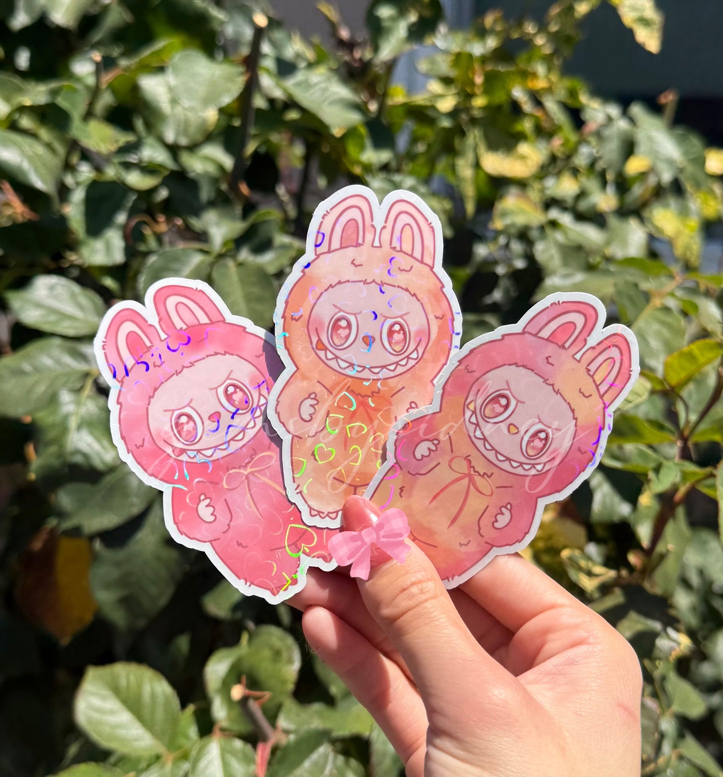 Labubu BIE stickers