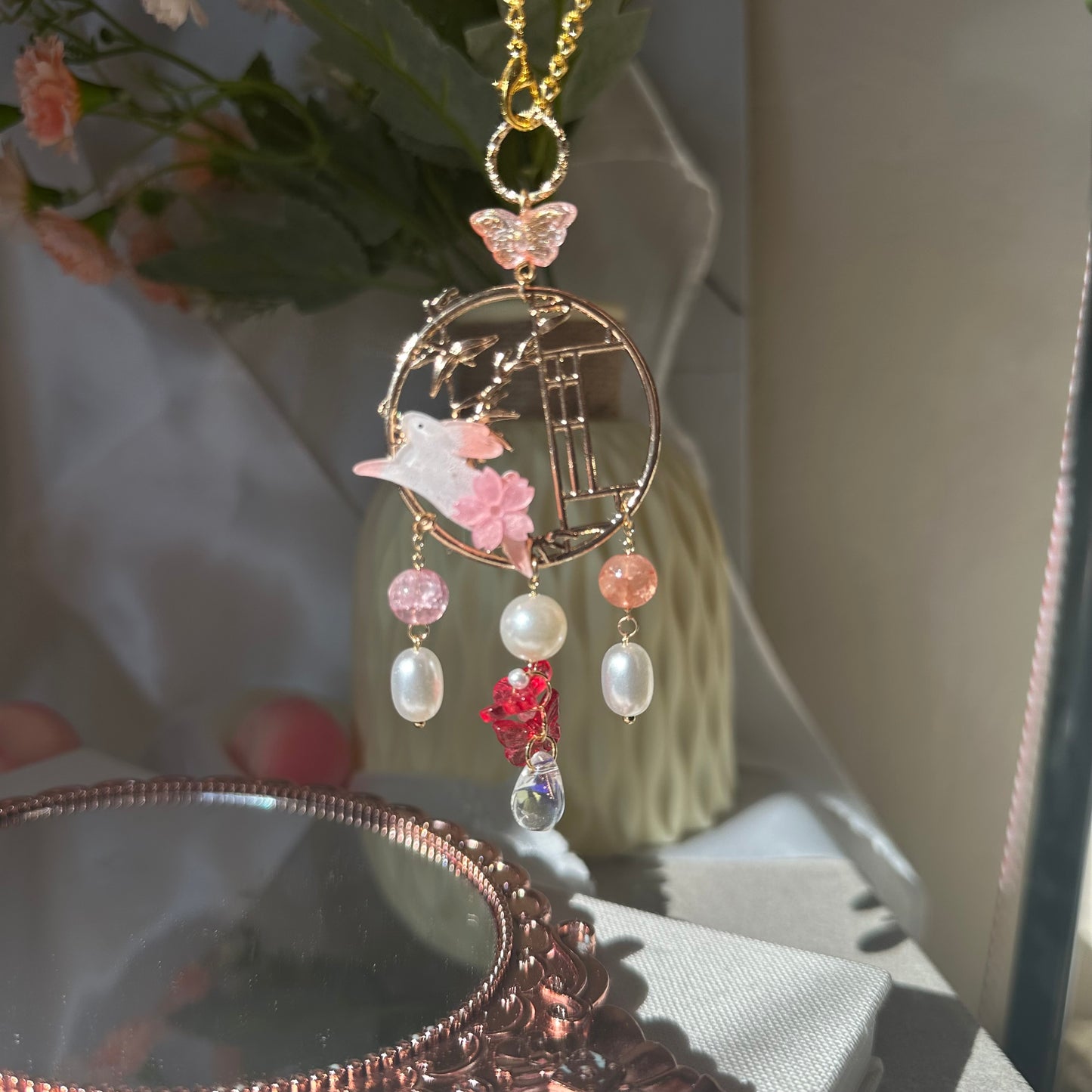 Bunny New Year Car Charm
