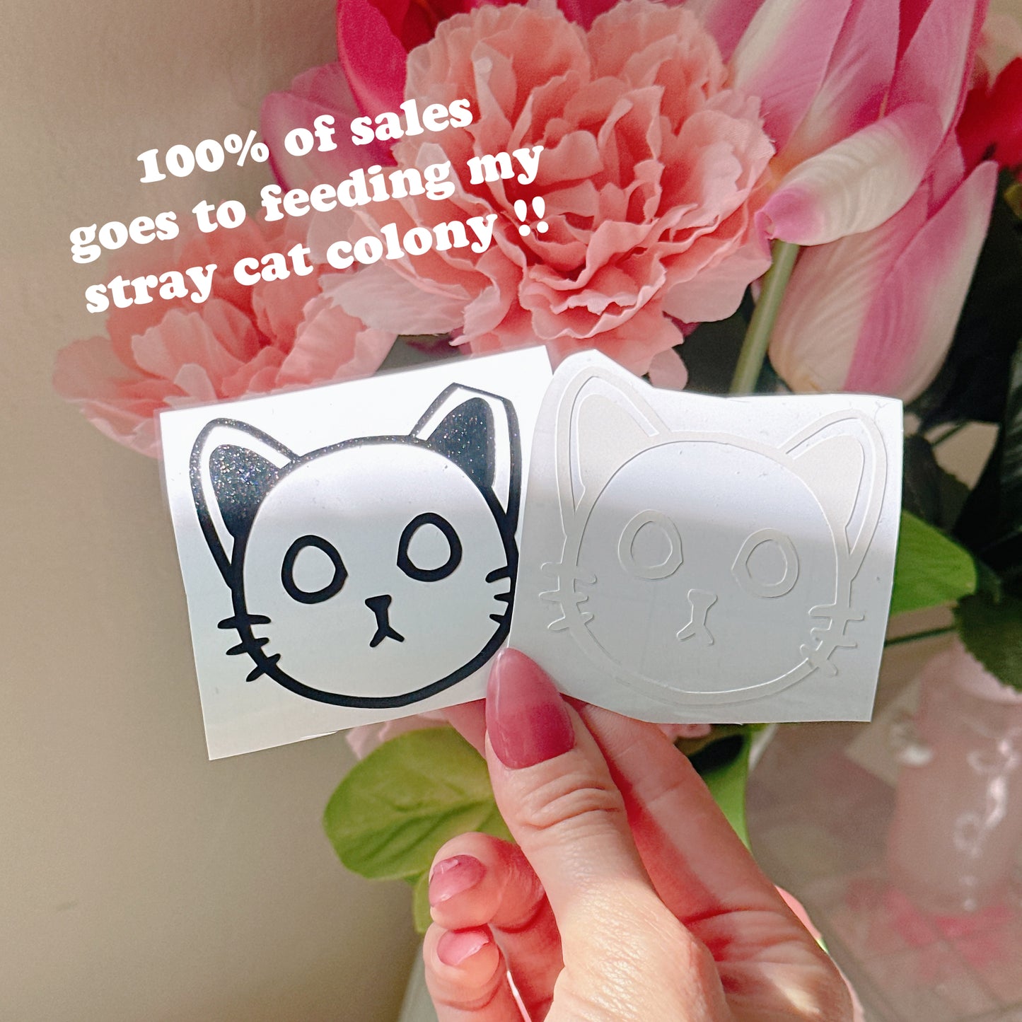 Rescue Kitty Vinyl Decal