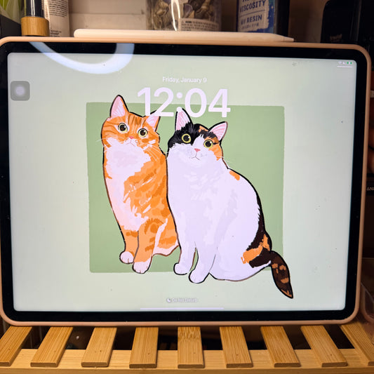 Digital pet commissions