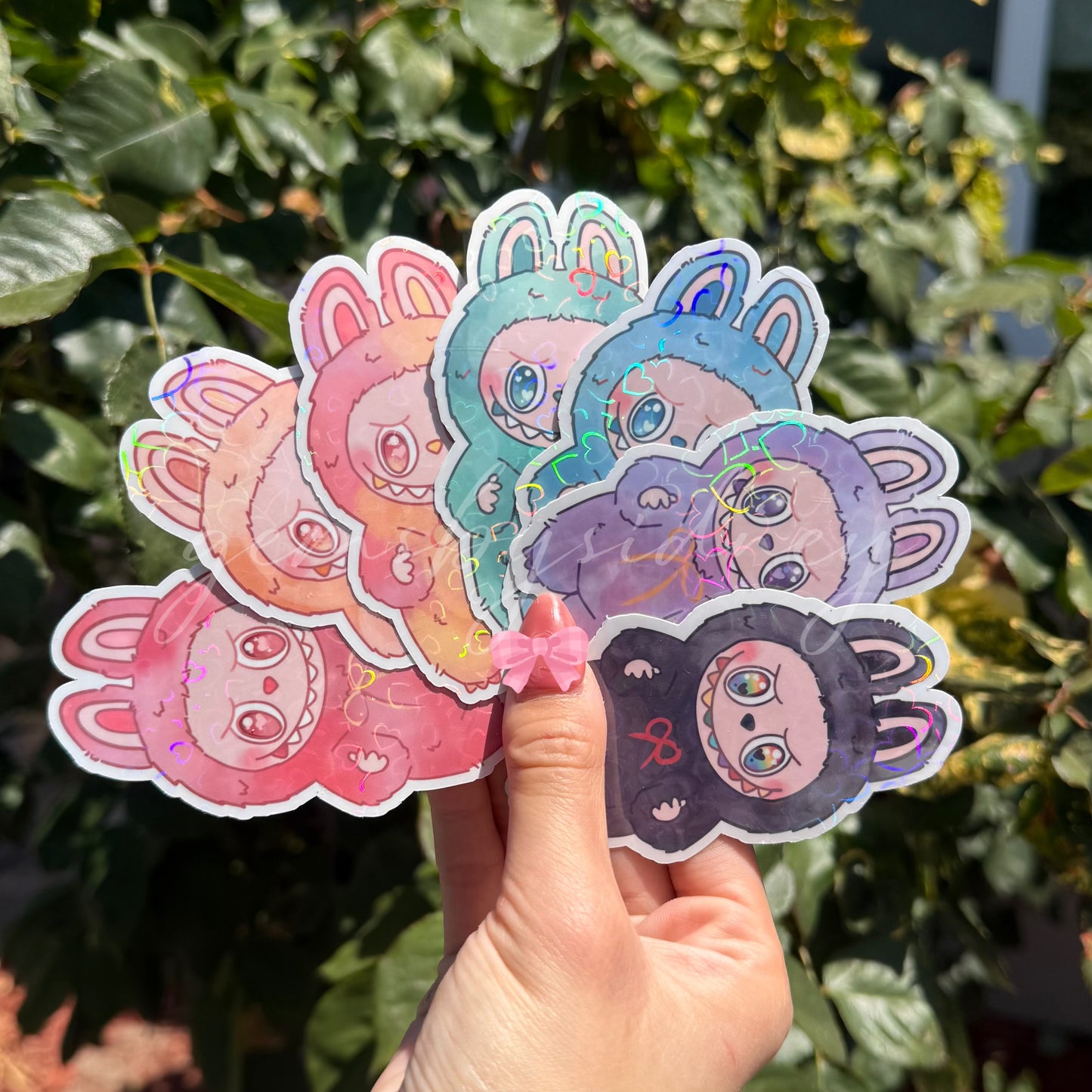 Labubu BIE stickers