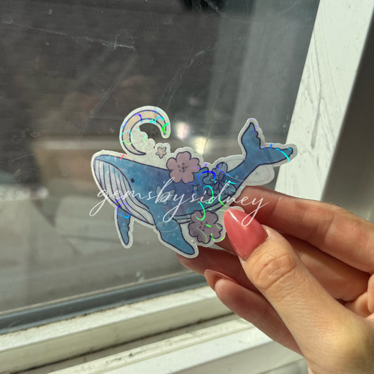 Celestial Whale Stickers