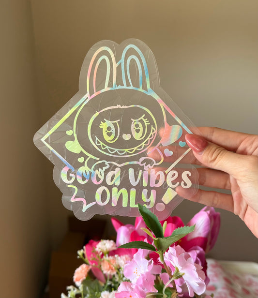 Labubu Suncatcher Sticker