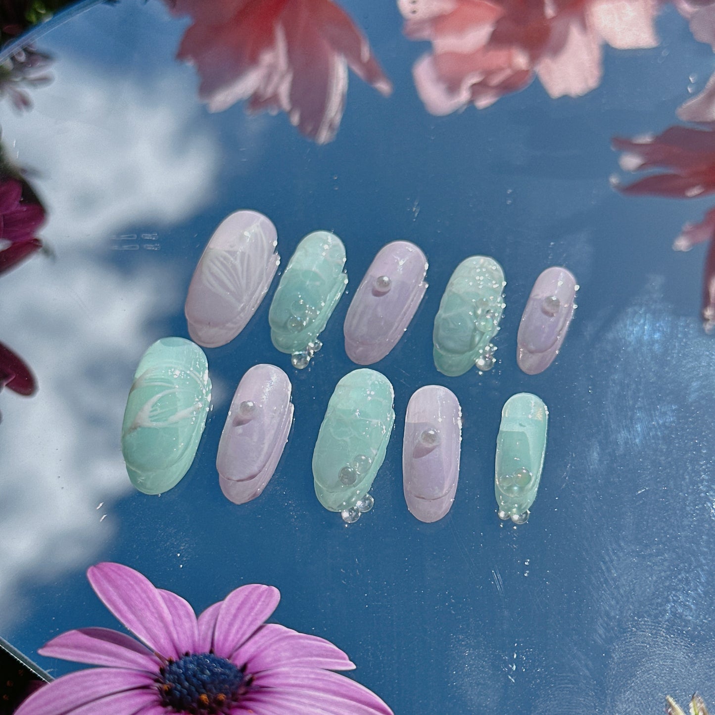 Clear Waters Press-ons