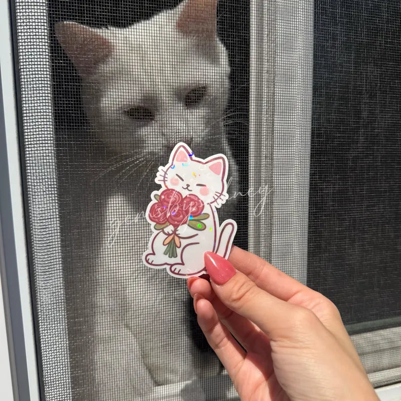 Fancy Cat Stickers