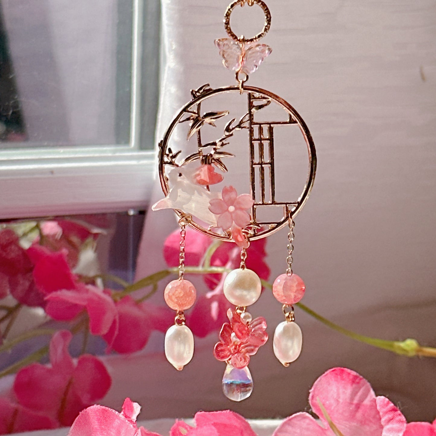 Bunny New Year Car Charm