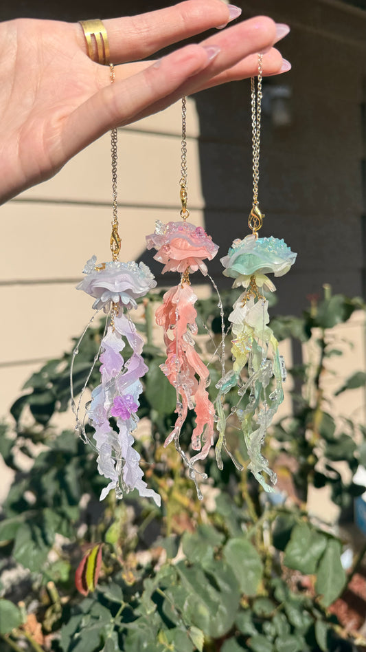 Jellyfish Car Charm