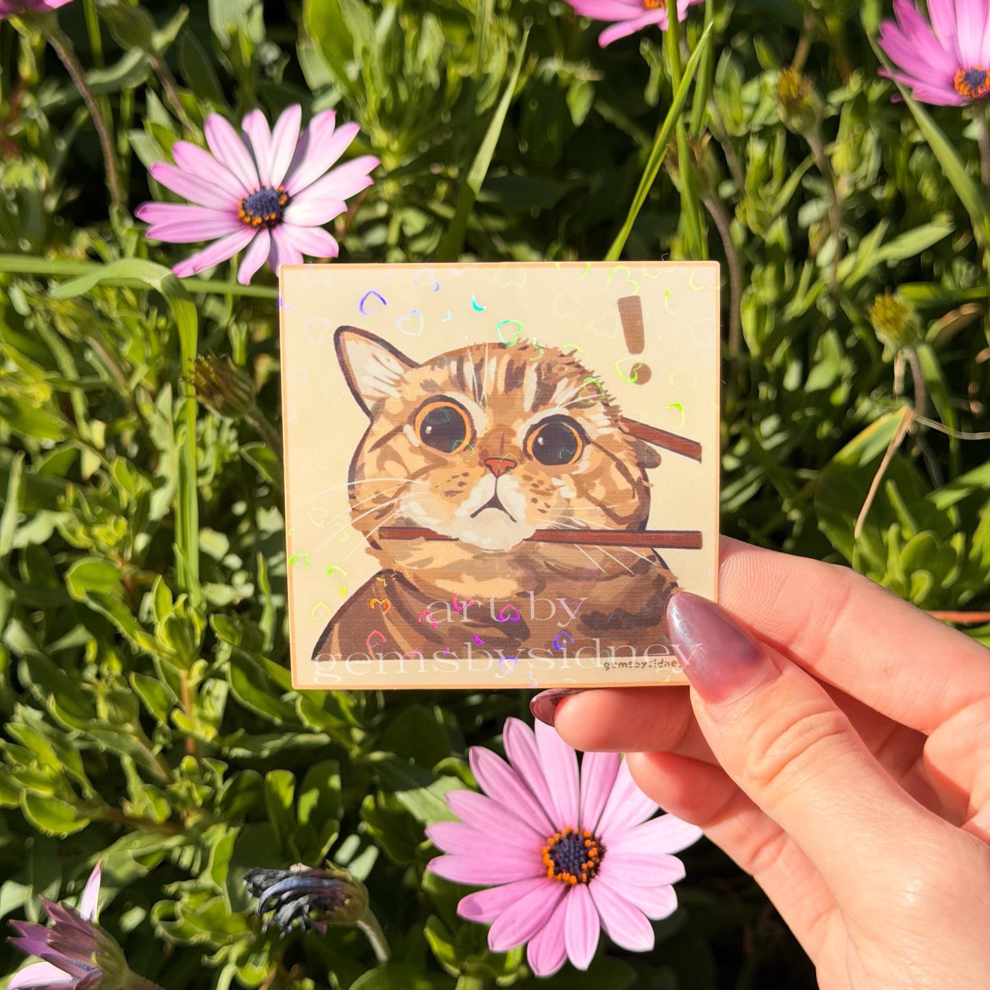 Cute Cat Sticker