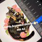 Flower cat stickers