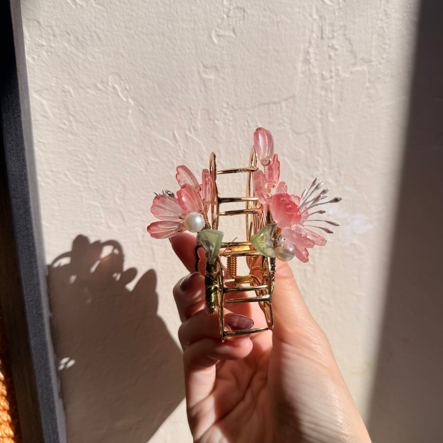 [LIMITED] Cherry blossom hair claw