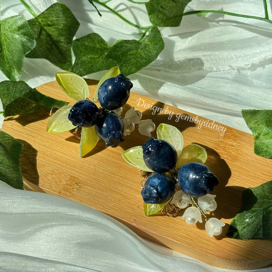 Blueberry Hair Clip
