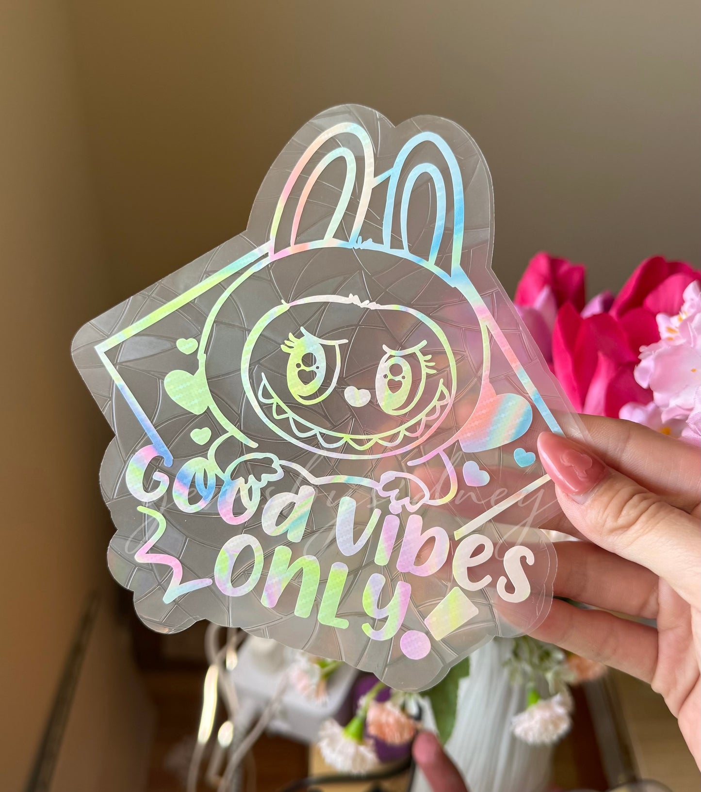 Labubu Suncatcher Sticker