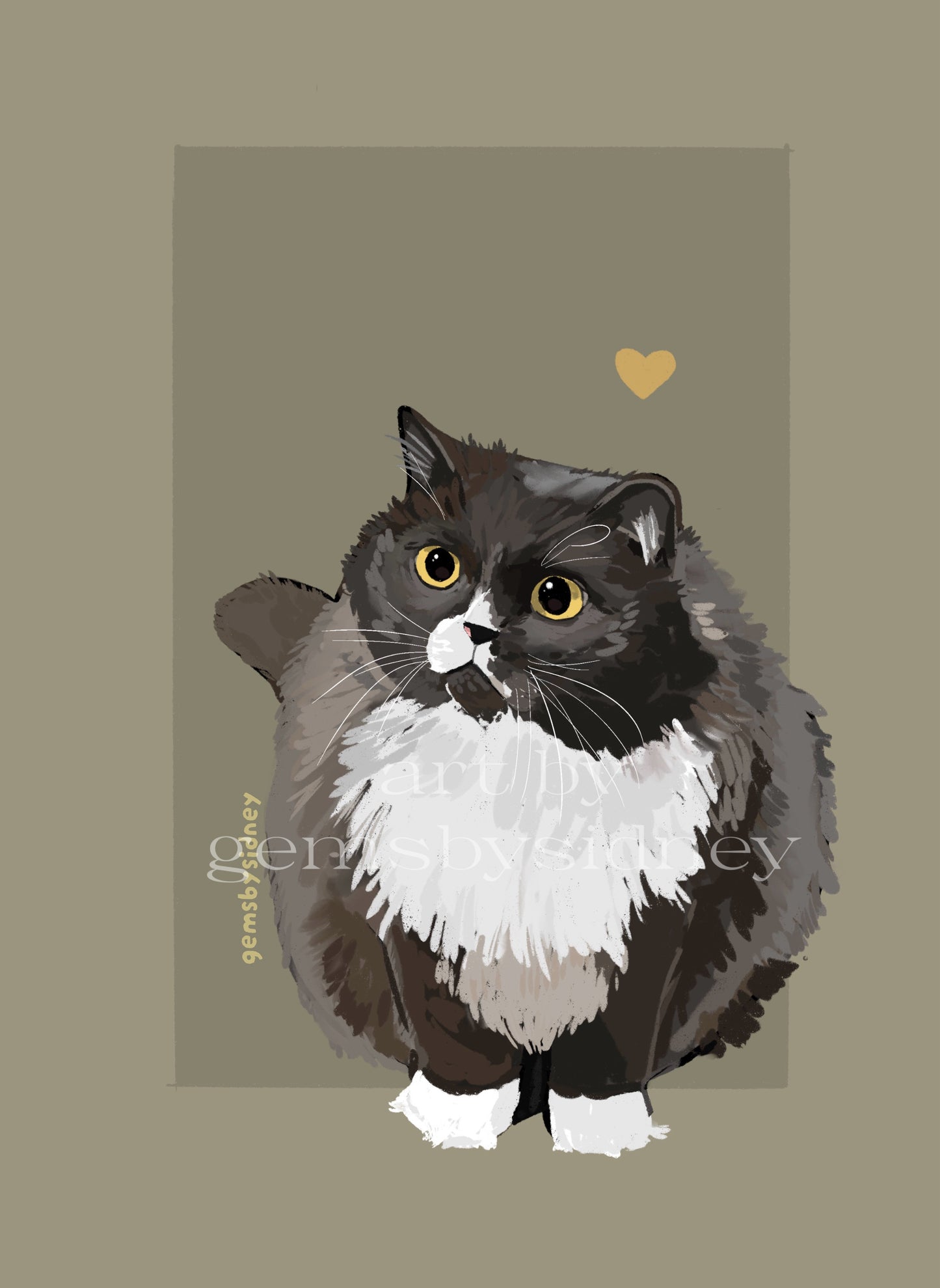 Digital pet commissions