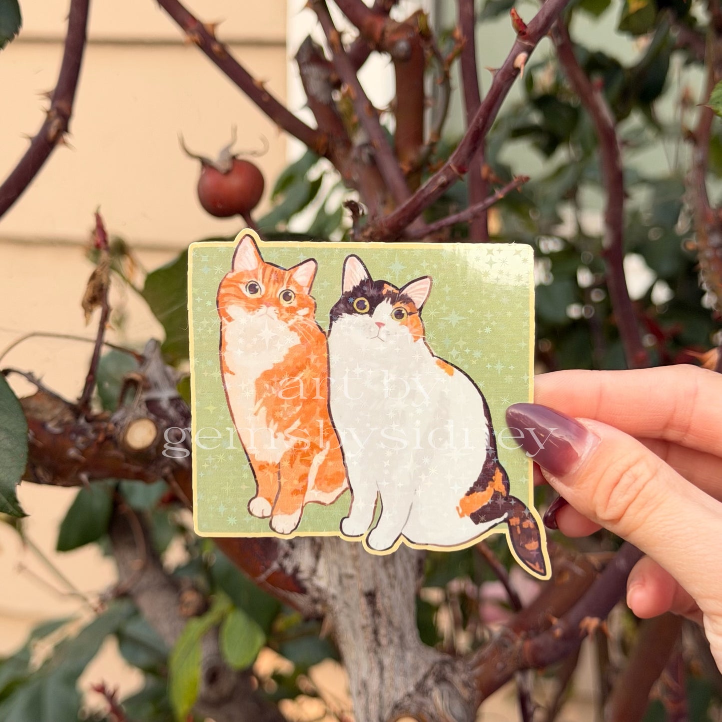 Cat Friends Sticker