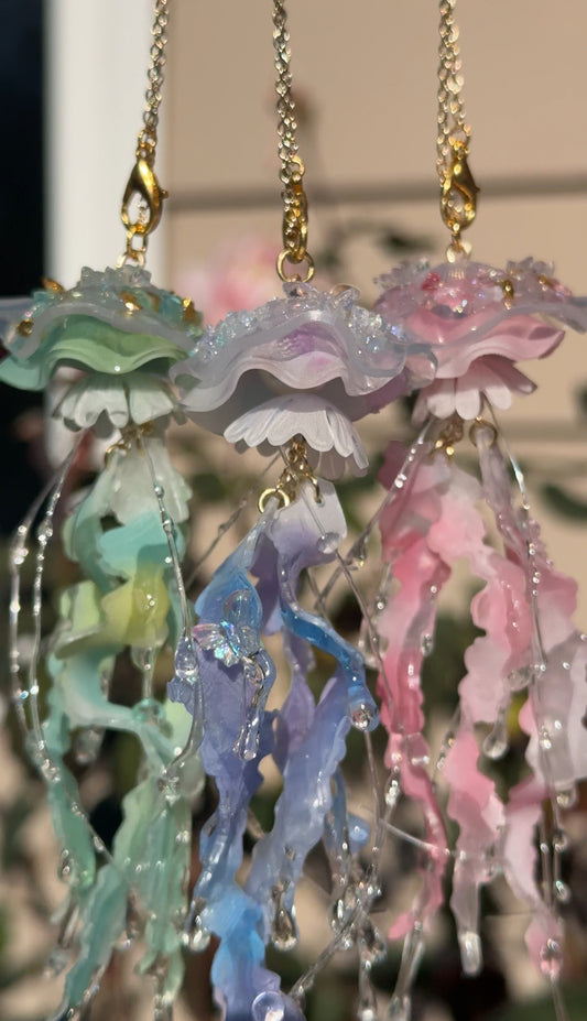 Jellyfish Car Charm