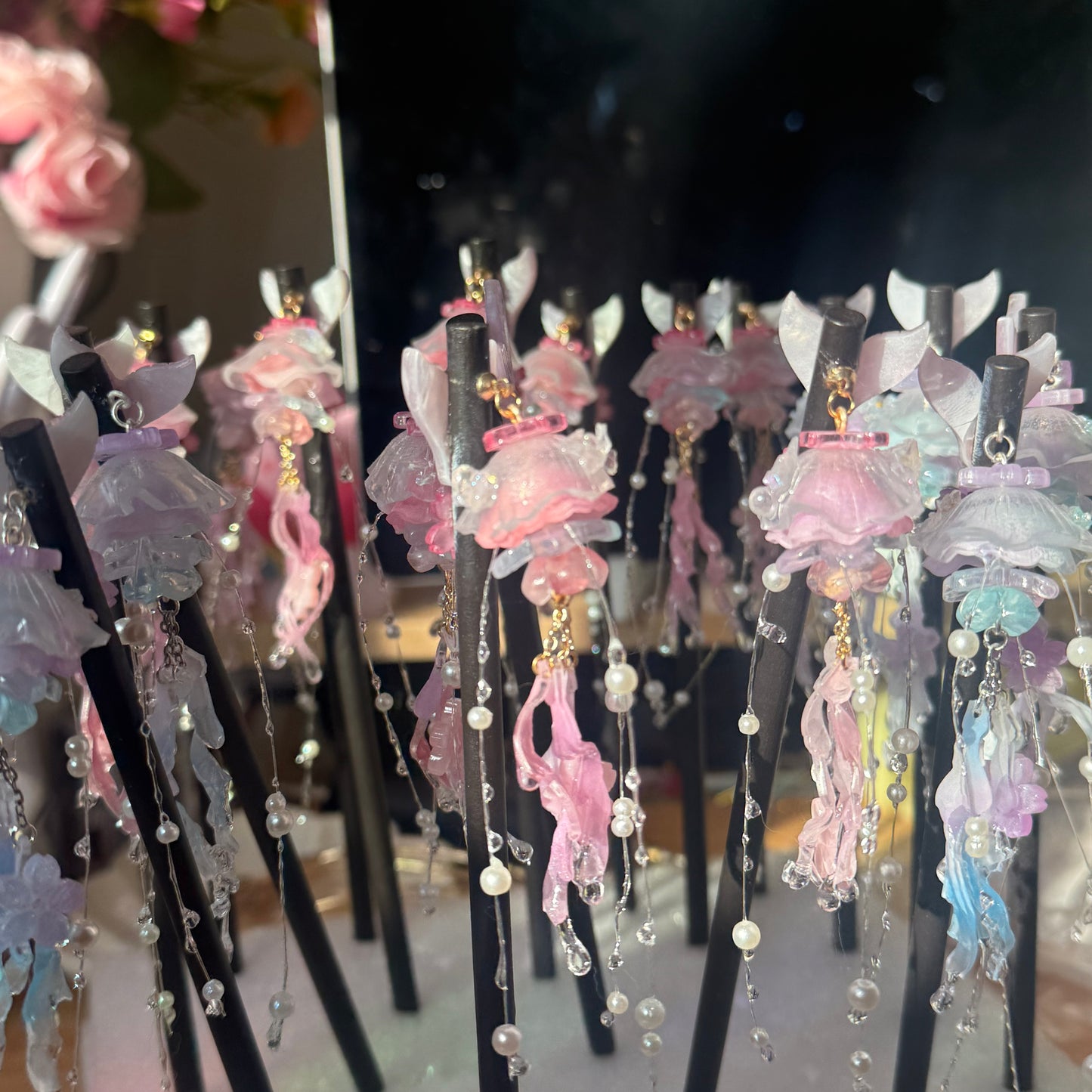 Jellyfish Hair Stick