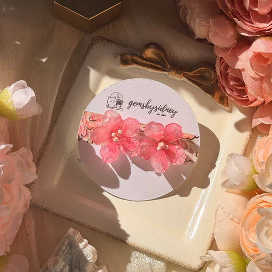 Cherry blossom studs