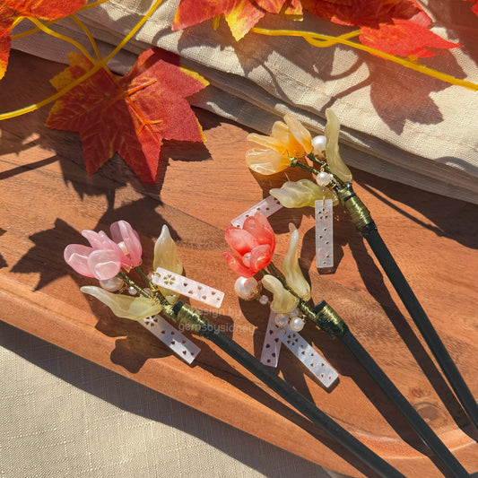 Tulip Hair Stick