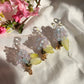 Hydrangea hair clip
