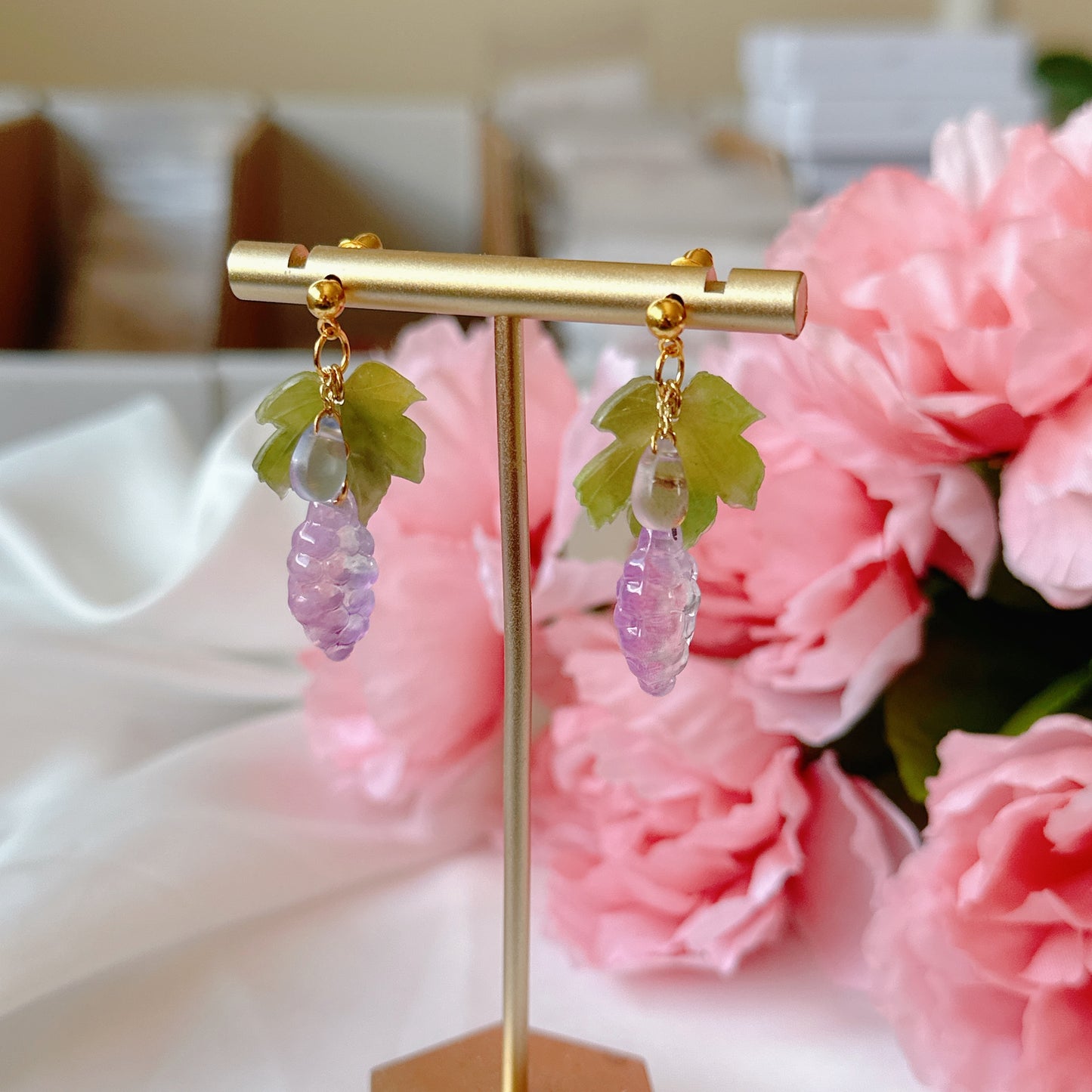 Grape Earrings