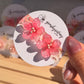 Cherry blossom studs