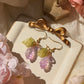 Grape earrings