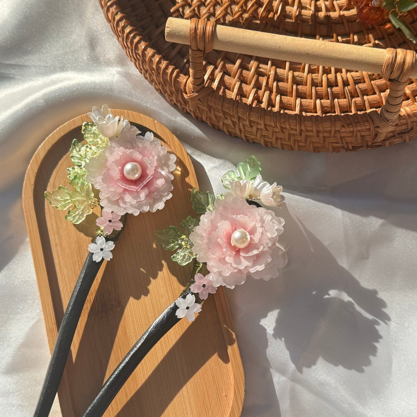 Peony Hair Pin