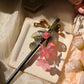 Cherry blossom branch hair stick