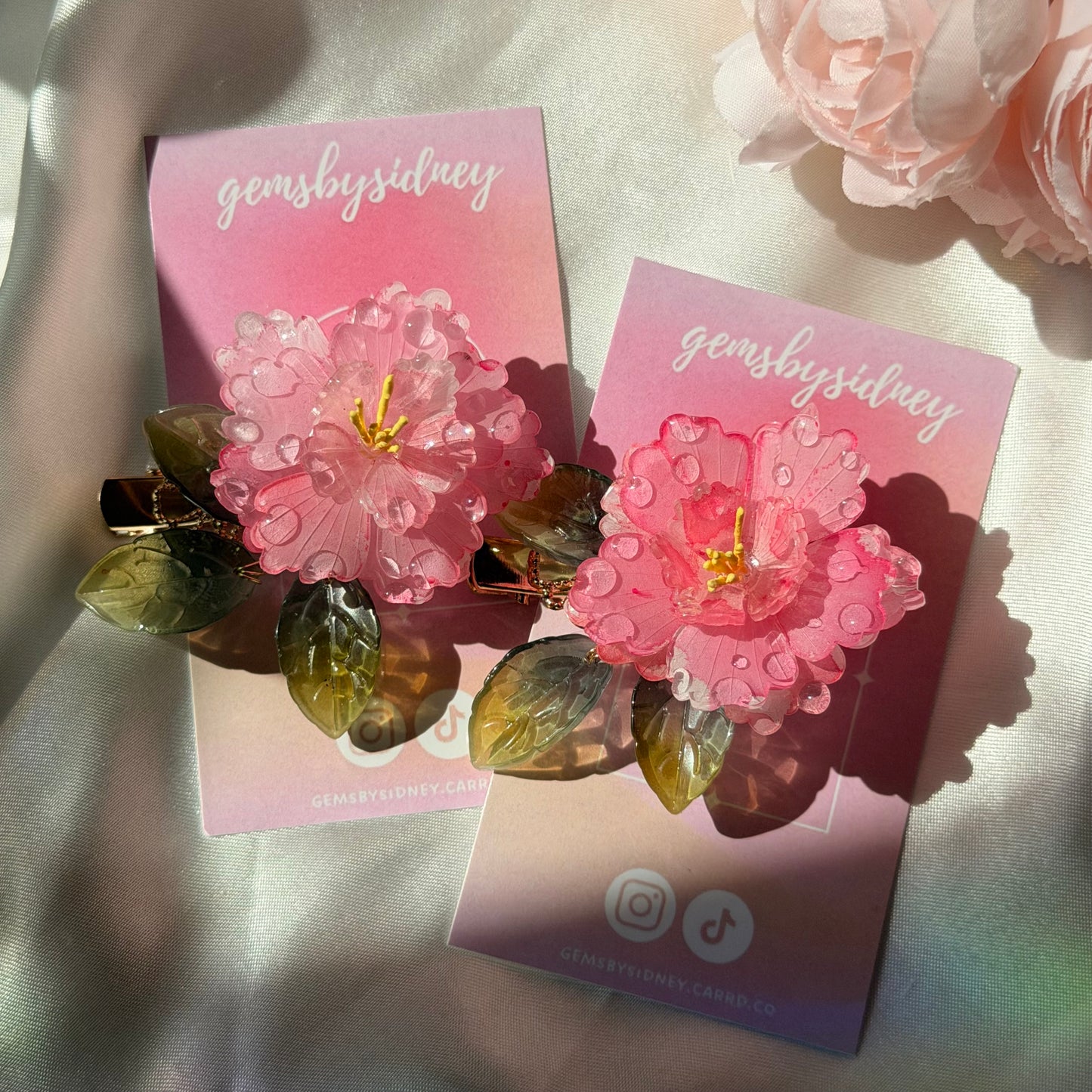 Camellia Hair clip