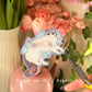 Flower cat stickers