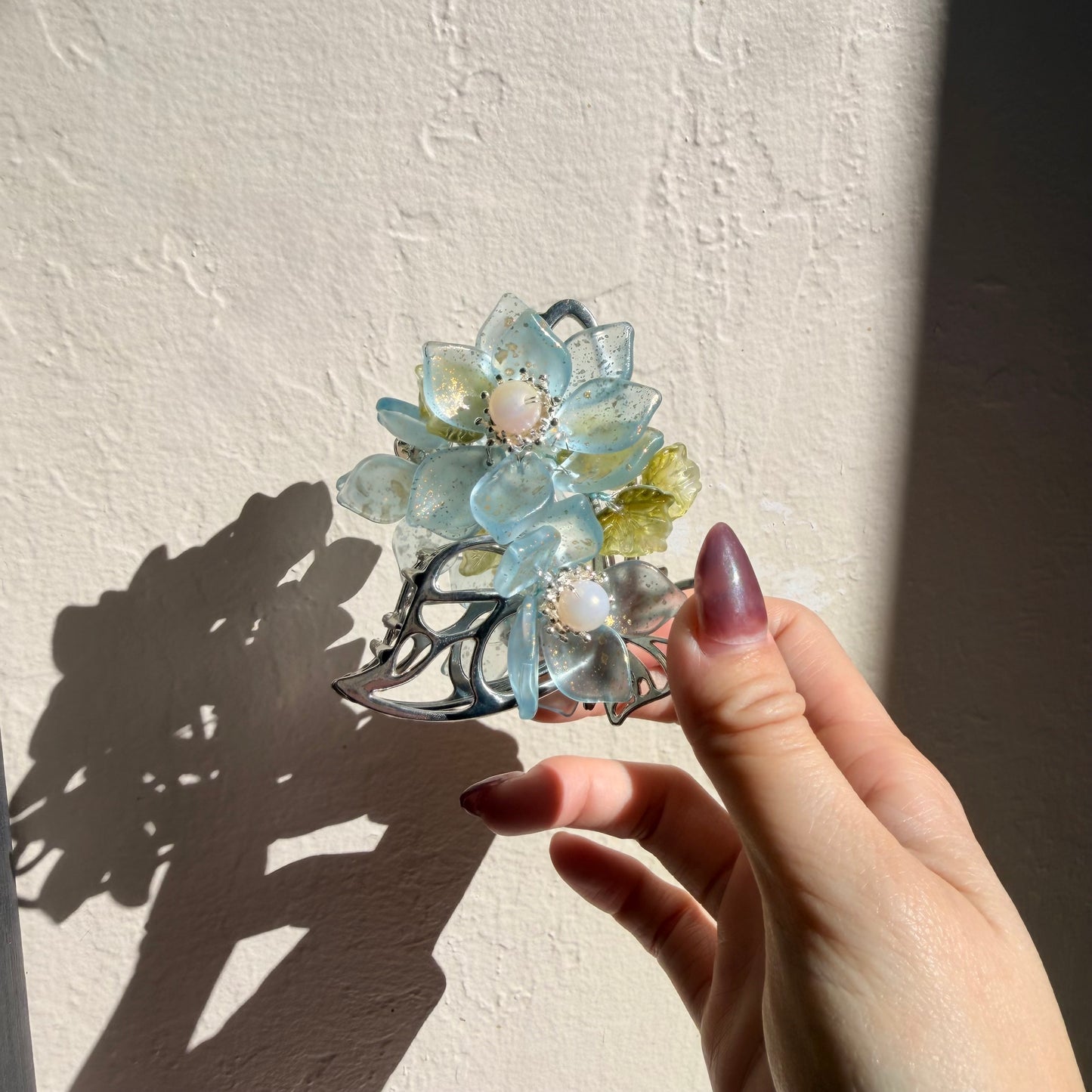 [LIMIITED] Glacial Petals Hair Claw