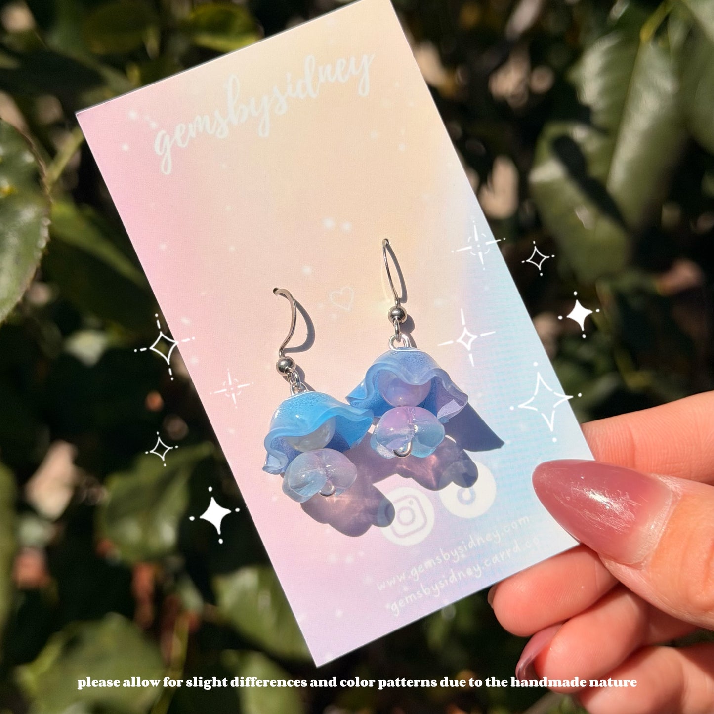 Moon Jellyfish Earrings