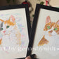 5x7 Single Cat Portrait Commission