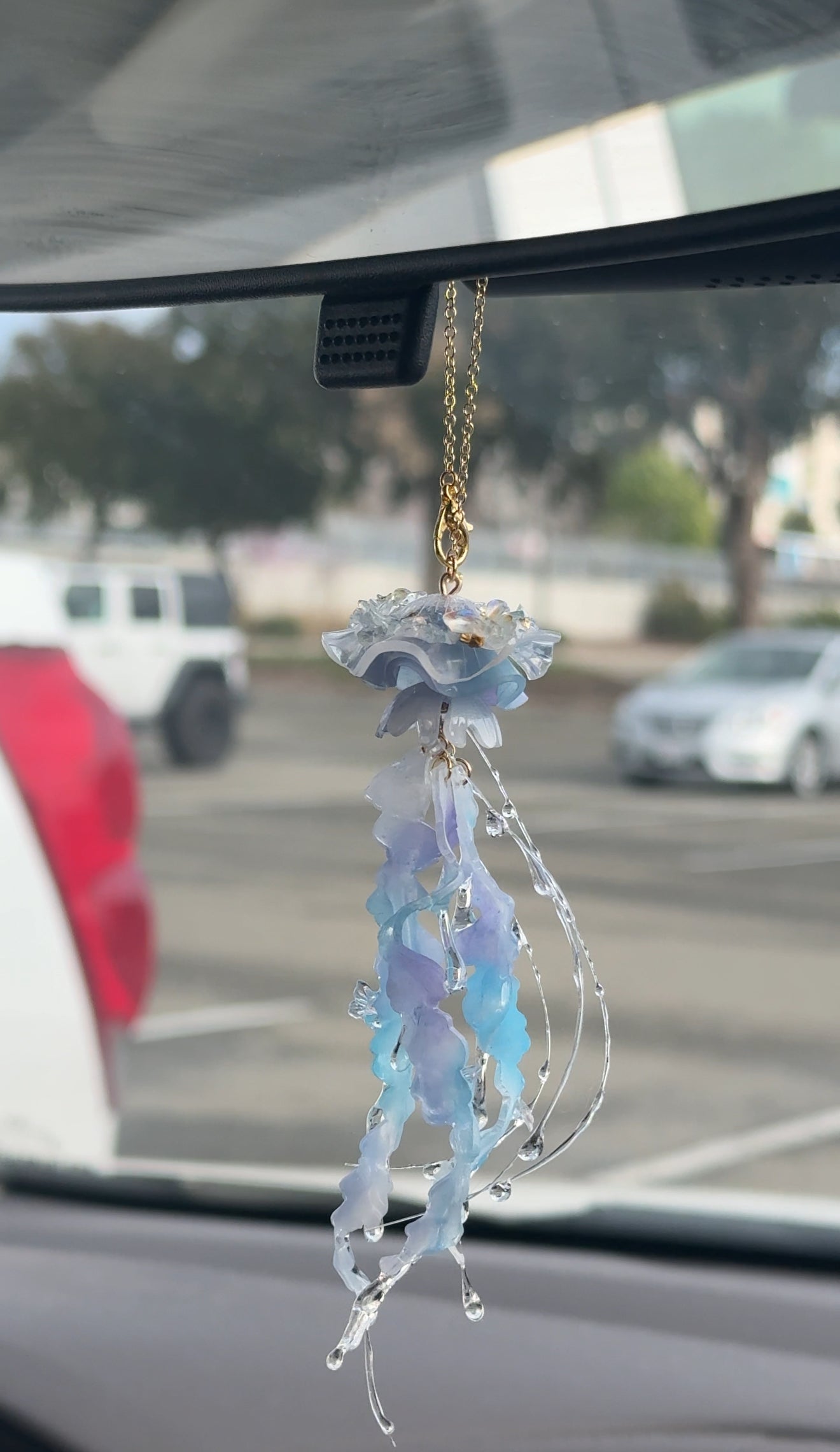 Jellyfish Car Charm