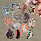 Flower cat stickers