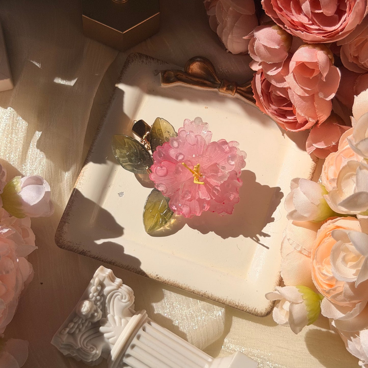 Camellia Hair clip