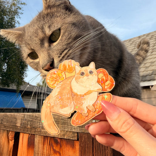 Bread Cat Sticker