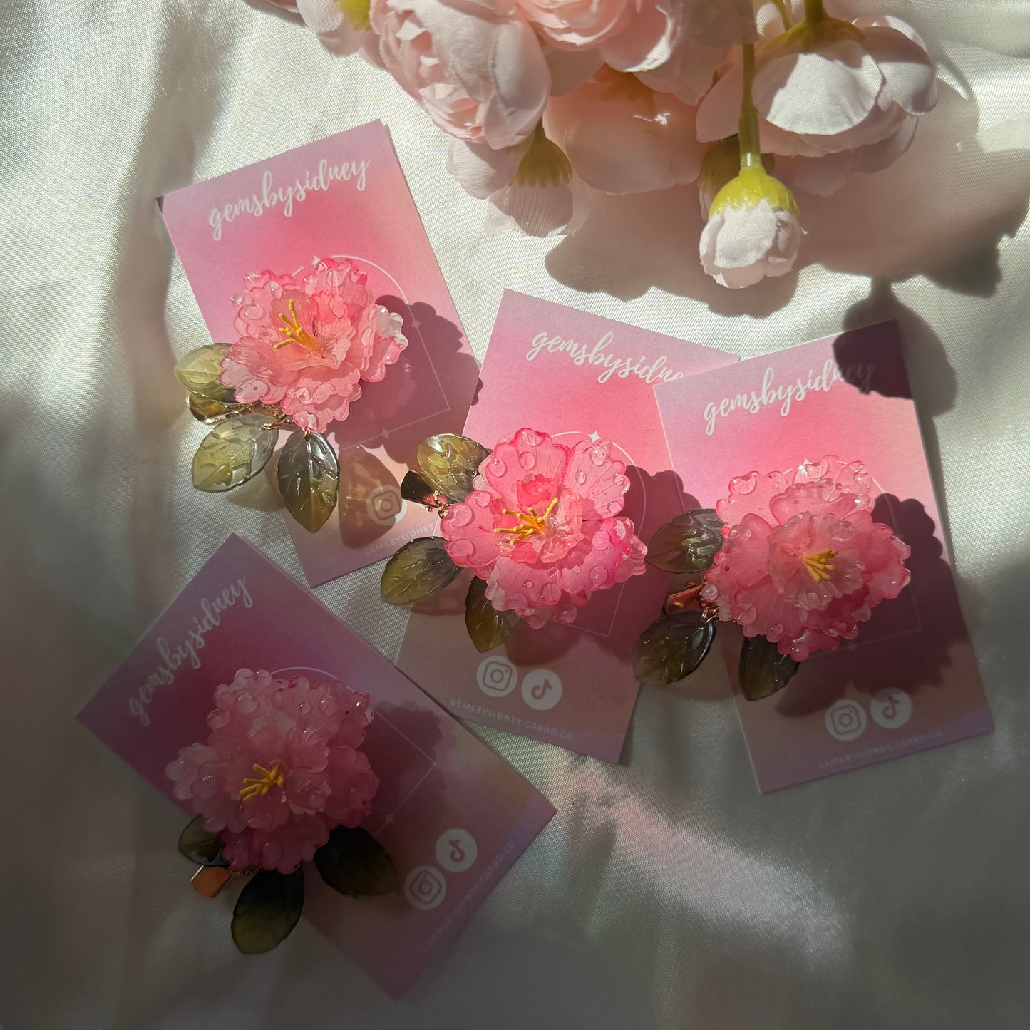 Camellia Hair clip