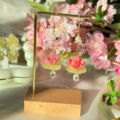 Lotus Lily Earrings