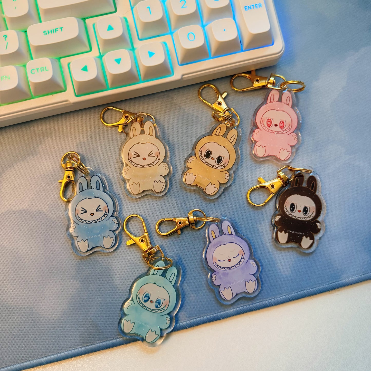 Have a seat acrylic Keychain