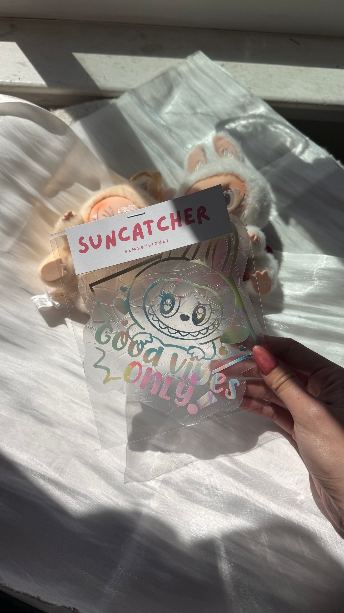Labubu Suncatcher Sticker