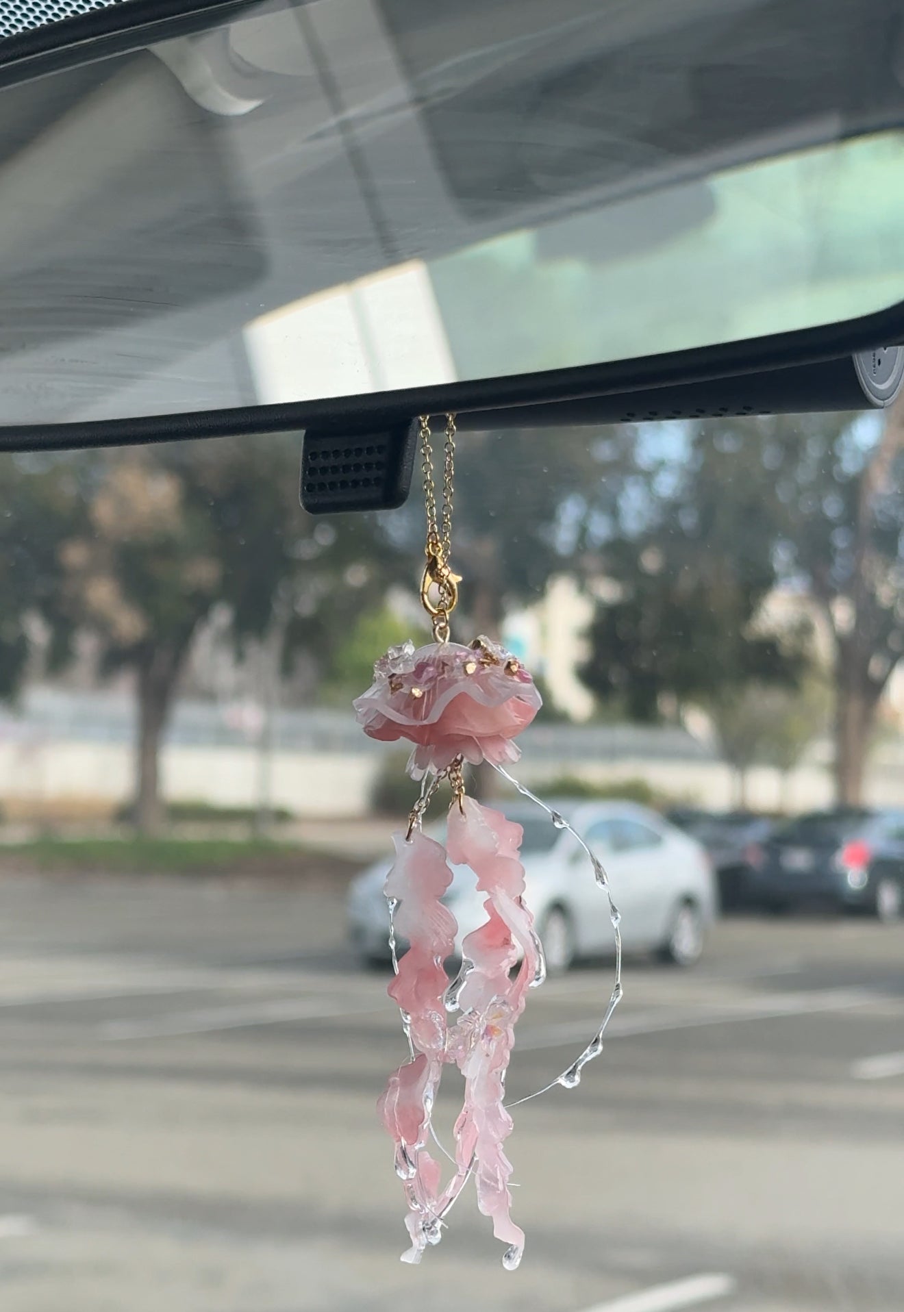 Jellyfish Car Charm