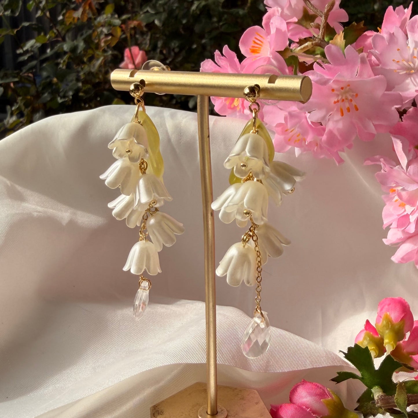 Lily of the valley earrings