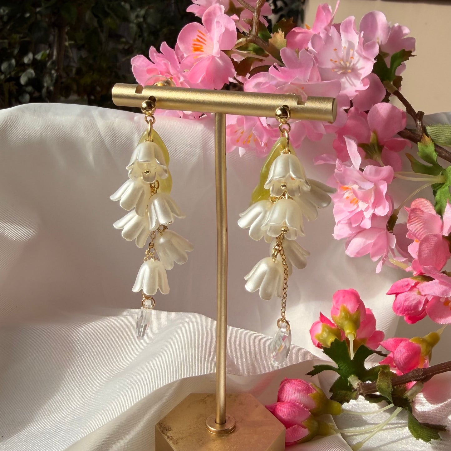 Lily of the valley earrings