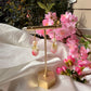 Peach blossom earrings